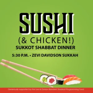 Sushi in the Sukkah
